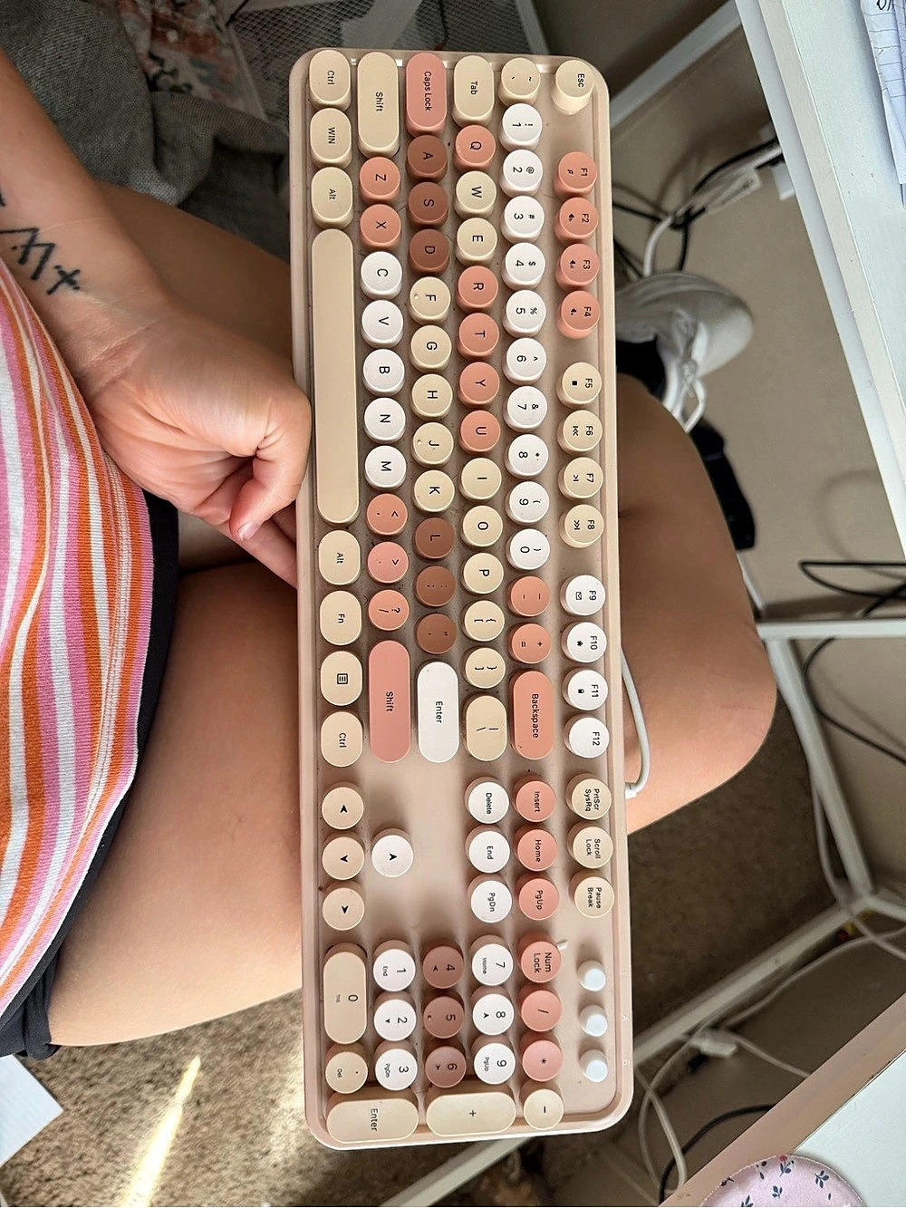 Bubble keyboard